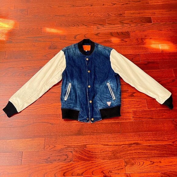 Guess x A$AP Rocky Collab Varsity Jacket (M) - Picture 1 of 2